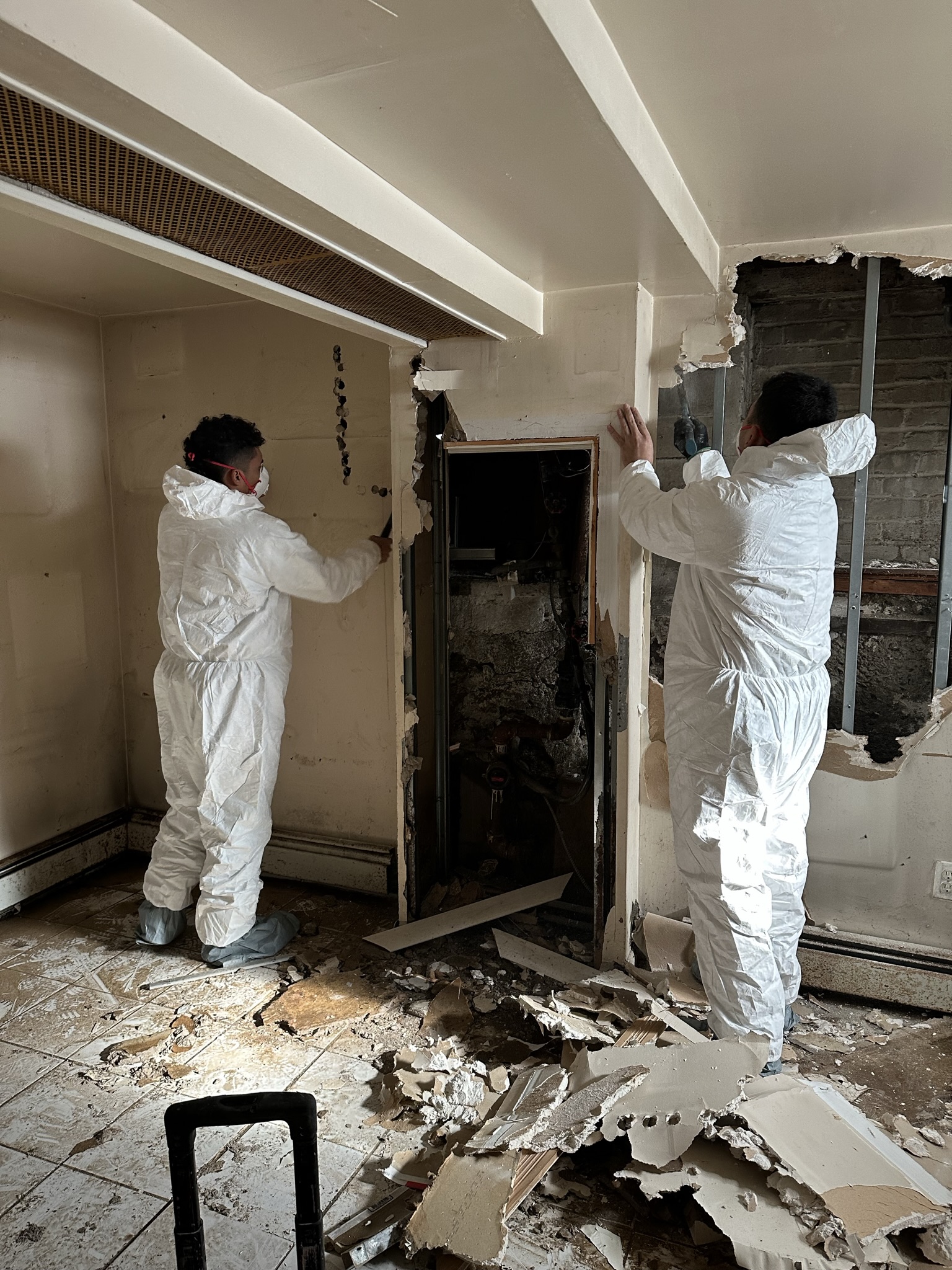 All Star Restoration water damage job