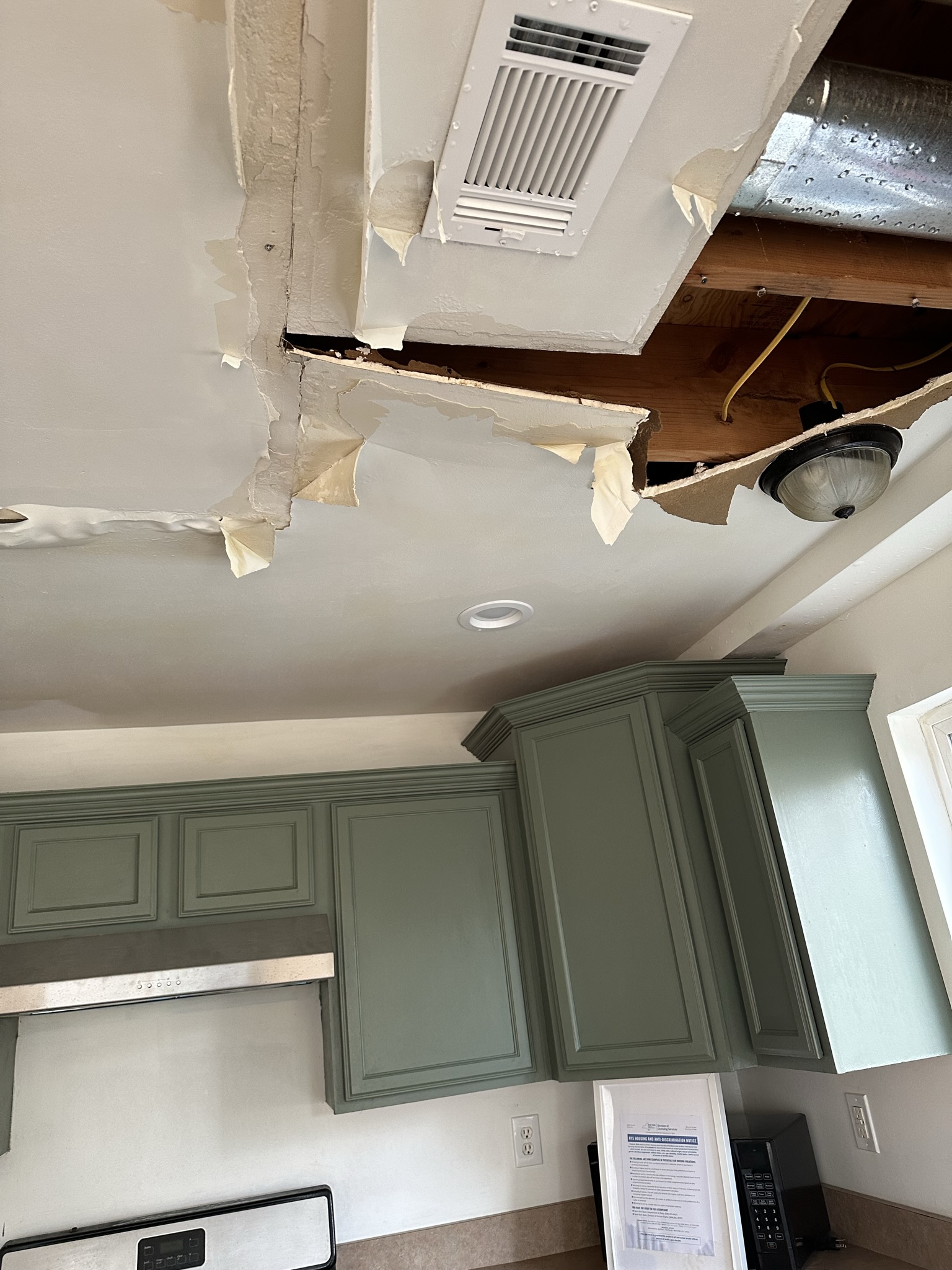 All Star Restoration water damage job